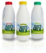 JUST MILK Semi, Skimmed or Lactose (12 Bottles x 1L )