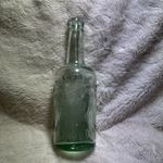 M Barrett & Co Mineral Waters Bottle, 1900s LIVERPOOL 9”