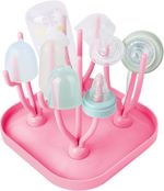 Vicloon Baby Bottle Drying Rack With Detachable Drip Tray - Holder for Bottles