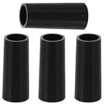 4Pcs Black Silicone Saxophone Neck Rings Alto Sax Accessories