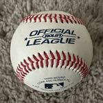 Rawlings Official League ROLB1 9in Leather Baseball Cork/Rubber Core 5oz