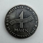 Coin Poland Ghetto 1 Mark 1943