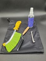Caravan Awning Rail Care Kit Inc 2 Brushes, Spreader, Lubricant & Handy Bag
