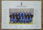 Signed England Squad Photo