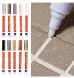Waterproof Ceramic Tile Grout Marker Pen–White Tile Repair & Gap Cleaning Pen-UK