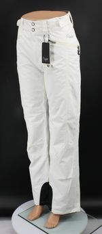 PROTEST KENSINGTON WOMENS SKI SALOPETTE SNOW TROUSERS L / 40 WHITE RRP £100 IB