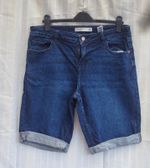 next ladies knee length denim shorts size 16