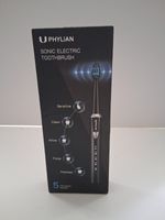 Sonic Electric Toothbrush Rechargeable With 8 Brushes Head 5 Modes USB Charge