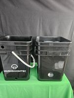 Mushroom Tec Deep Water Rdwc 4 X 20 Litre Bubble Flow Hydroponics System