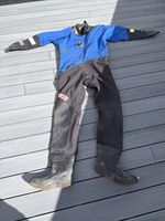 Aquatek X480 Men's XXL Tall Drysuit with Inflation Hose