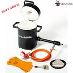 DEVIL-FORGE FB1Sb–4KG Gas Propane Furnace Foundry Oven Kiln Burner UK (NEW)
