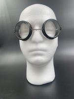 Willson Safety Safety Glasses Black Frame Anti Fog Lens Steam Punk Motorcycle