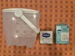 Milton Sterilising Bucket With 10 Milton Tablets And Travel Steriliser Bags