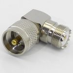 PL259 Right Angle Elbow R/A Adaptor 90 Degree Male Female UHF Plug SO239 Coupler