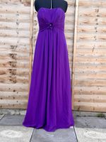 Purple formal evening gown size 14