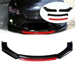 Universal Car Front Bumper Protector Splitter Lip Spoiler Bodykit Body Kit Gloss