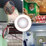 45cm Indoor Convex Traffic Mirror Garage Corner Blind Spot Safety Mirror