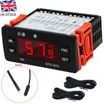 ETC-974 Refrigerator Digital Controller LED Temperature Thermostat Incubator UK