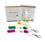 Bee Revival Kit - Two Keyrings, 20ml Syrup, Seed Paper, Eco Friendly + Gift Wrap