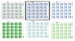 Choice of Full Half Sheet of 25 Royal Mail Self Adhesive Stamps 1p 10p 20p 2nd