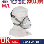 Full Face FM1A CPAP Nasal Mask with Adjustable Headgear Sleep Apnea Size M L*#