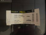 Celtic v Rangers Premier Sports Final 2024/25 Match Ticket ( Rangers End)