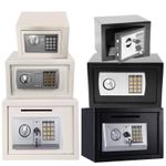MINI ELECTRONIC PASSWORD SECURITY SAFE MONEY CASH DEPOSIT BOX OFFICE HOME SAFETY