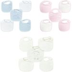Baby Terry Bibs 5 Pack Boys Girls Feeding Dribble Adjustable Baby Bibs