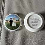 Villeroy & Boch Design Naif Round Wedding Trinket Box Lidded Porcelain Dish bowl