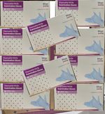 10 Boxes–1000 Gloves-Bluesail High Grade Disposable Blue Nitrile Exam. Gloves