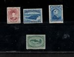 Newfoundland #37 - #40 Very Fine Mint Original Gum Hinged Fresh Set - 2cent ABN