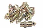 Brake Pipe Bleed Screws Qty 10 Pack Metric M10 10mm X 1mm Male Connector BPN23
