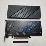 ASUS ROG HYPER M.2 Dual Port NVMe M.2 PCIe Adapter Card