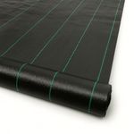 Yuzet Heavy Duty Weed Control Fabric Ground Cover Membrane