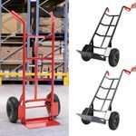 Heavy Duty Hand Truck Sack Trolley Barrow Cart Folding Platform Truck Load 200kg