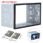 Universal Double DIN Car Stereo Radio Headunit Fitting Cage Mounting Kit