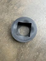 rubber rainwater adapter  110 - 68 /65mm downpipe drainage water square or round