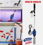 Electric Fish Tank Cleaner Cleaning Gravel Water Changer Pumps Vacuum Aquarium