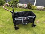 Snagle Paw Dog Trolley for Medium Up to 200 Lb. Off-Road Folding Large Pet Cart