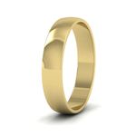 18ct Gold Wedding Ring Band D Shaped Wedding Engagement Gold Filled Ring 