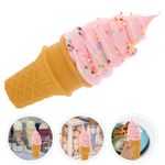 Realistic Fake Ice Cream Cone Fake Ice Cream Cone Model Realistic Artificial