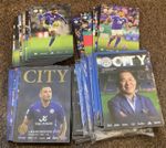 LEICESTER CITY 200+ HOME PROGS, 150+ AWAY, MANY LCFC, FL REVIEWS+CL PENNANTS