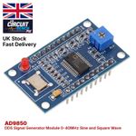 AD9850 DDS Signal Generator Module 0-40MHz Sine and Square Wave - UK Seller