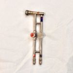 Herbert Arnold Dual Gas Hand Torch Glass Blowing & Neon Burner Germany