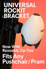 Universal Rockit  Clip /Strap /Holder – Now with reusable quick release ties