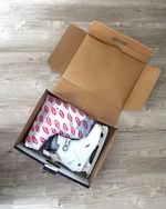 Roces RX TRE Recreational Ice Skates White/ UK 11 Stiff Ankle Support