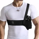Shoulder Chest Gun Holster For Pistol Concealed Carry Universal Comfort Underarm