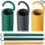 HENDERSON GREEN GARAGE DOOR GREY SILVER YELLOW DOLPHIN DOUBLE SPRING REPLACEMENT