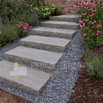 Kandla Grey Sandstone Rustic Steps Kerb Stone Natural Riven Finish FREE Delivery