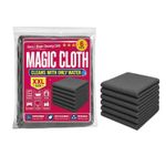 Genie Magic Cleaning Cloth, 6 Pack Microfiber Cleaning Cloths, Streak-Free & Lin